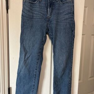 Lucky Brand Woman’s Straight Blue Jeans